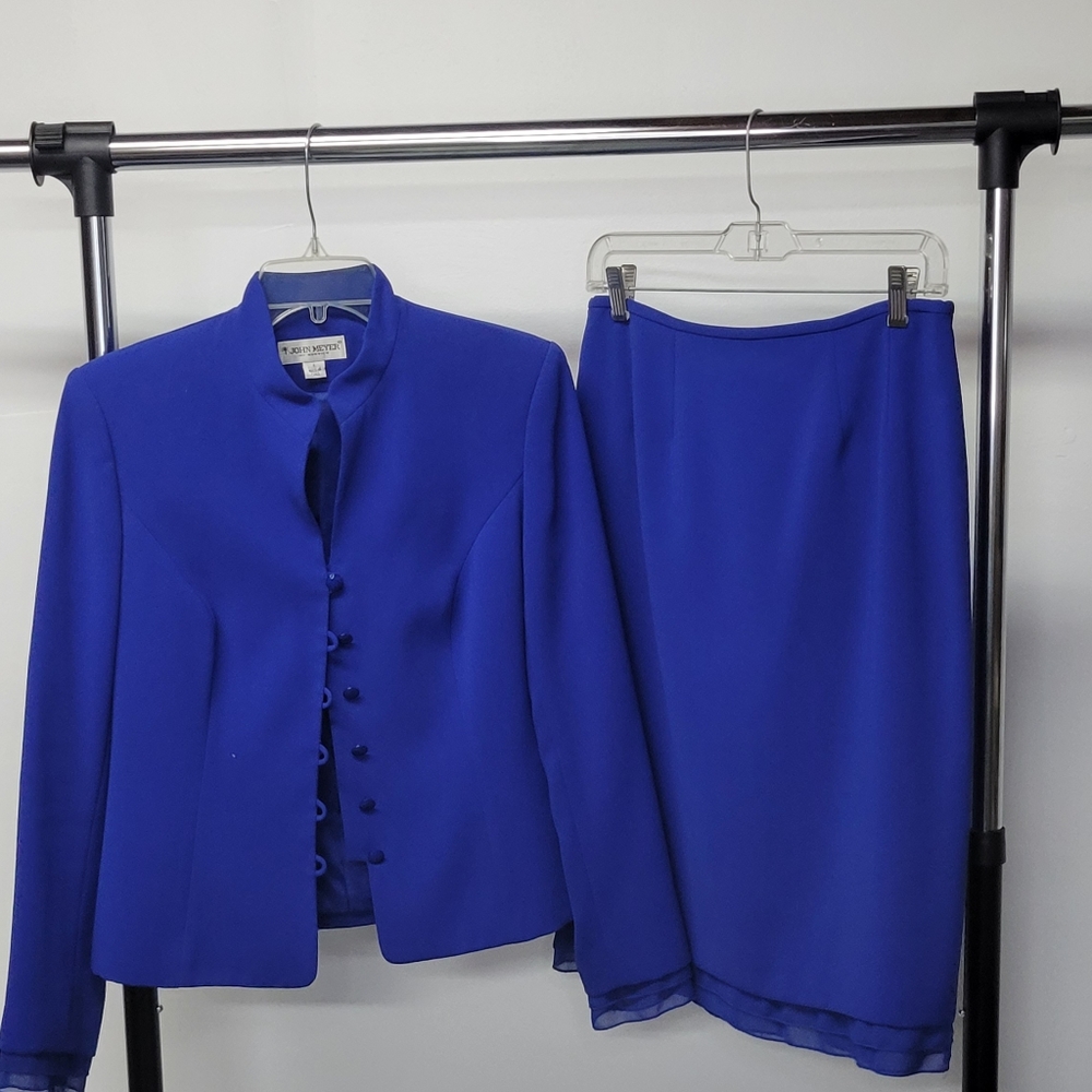 John Meyer Suit Royal Blue